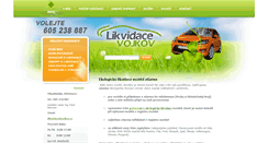 Desktop Screenshot of likvidace.vojkov.cz